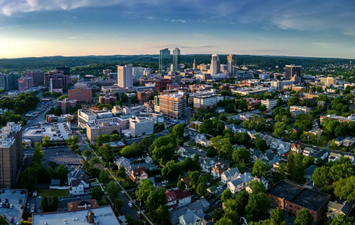 The Westchester County skyline